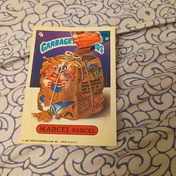 Garbage pal kids marcel parcel