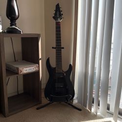 Jackson Dinky Arch Electric Guitar Black and Amp