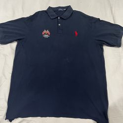 Men’s Navy Blue Ralph Lauren Polo Shirt 3XLT