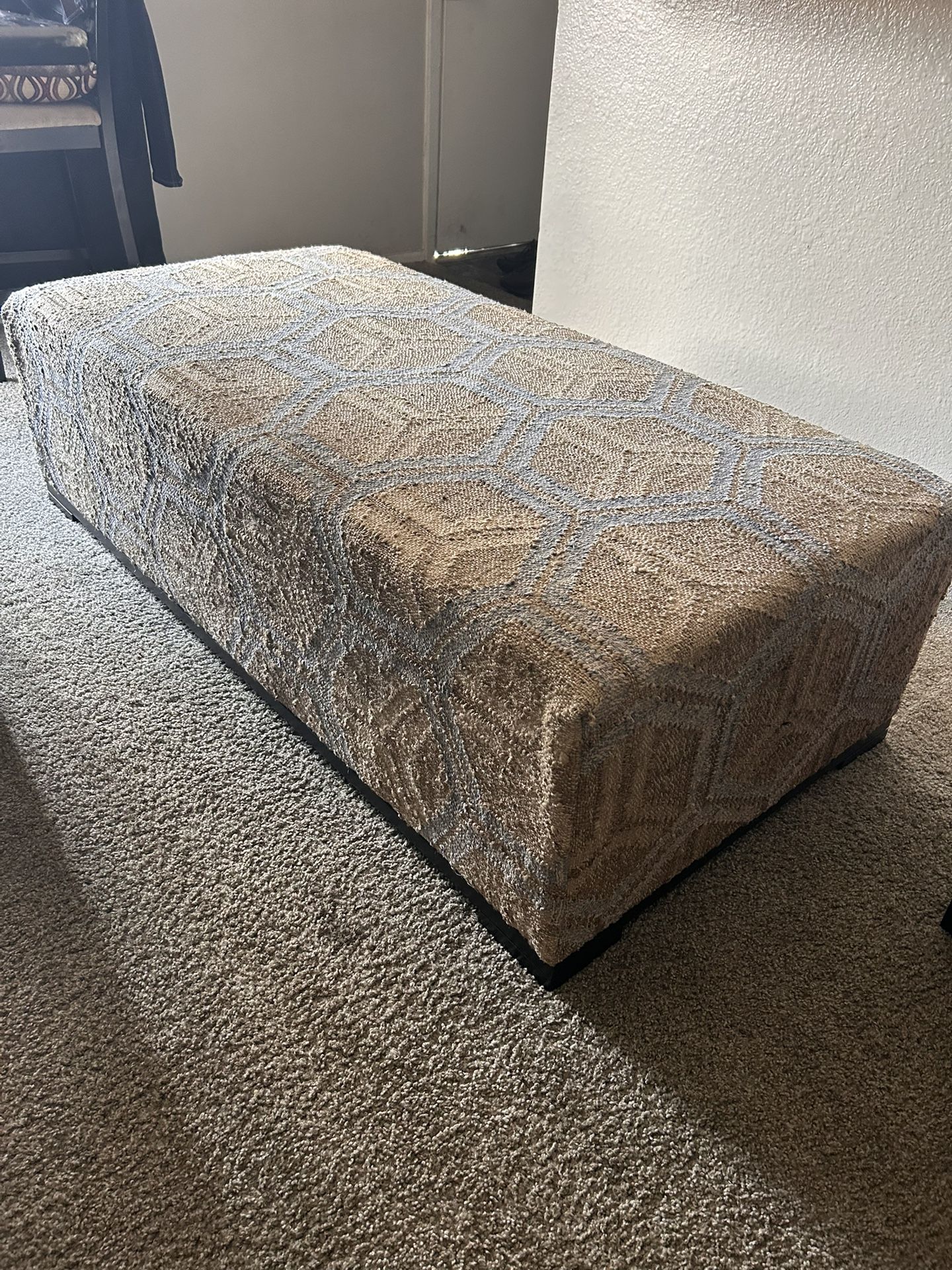 Annie Selke Rug Ottoman