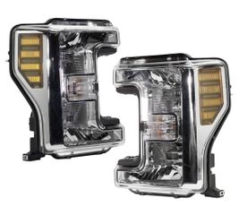 2018 F250 Factory Headlights