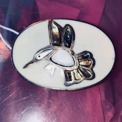 Alia Hummingbird Pin Brooch Pendant Sterling Silver Jewelry Vintage Hummingbird Brooch