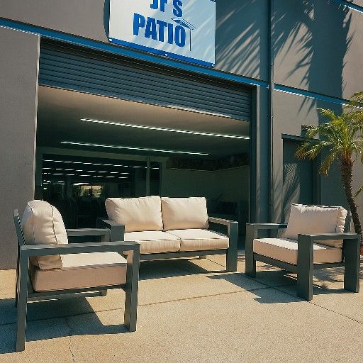 New Aluminum Patio Furniture Sunbrella Outdoor Powder Coated.