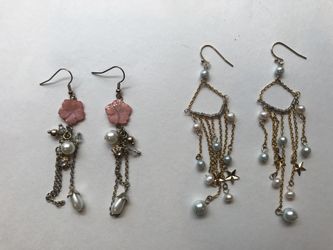 Two set of earrings