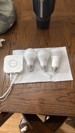 Phillips Hugh smart bulbs with Phillips Hugh smart bulbs with Philips bridge
