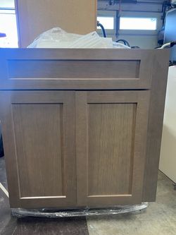 Modern Oak Bathroom Vanity Cabinet