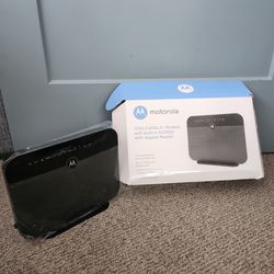 Motorola Modem + WiFi Router