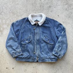 Vintage 80’s Levi’s Sherpa Lined Denim 