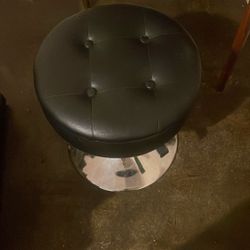 Adjustable vinyl Swivel Stool