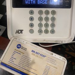 ADT ALARM SYSTEM PAD