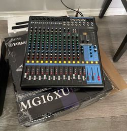 YAMAHA MG16XU BRAND NEW PROFESSIONAL MIXER \