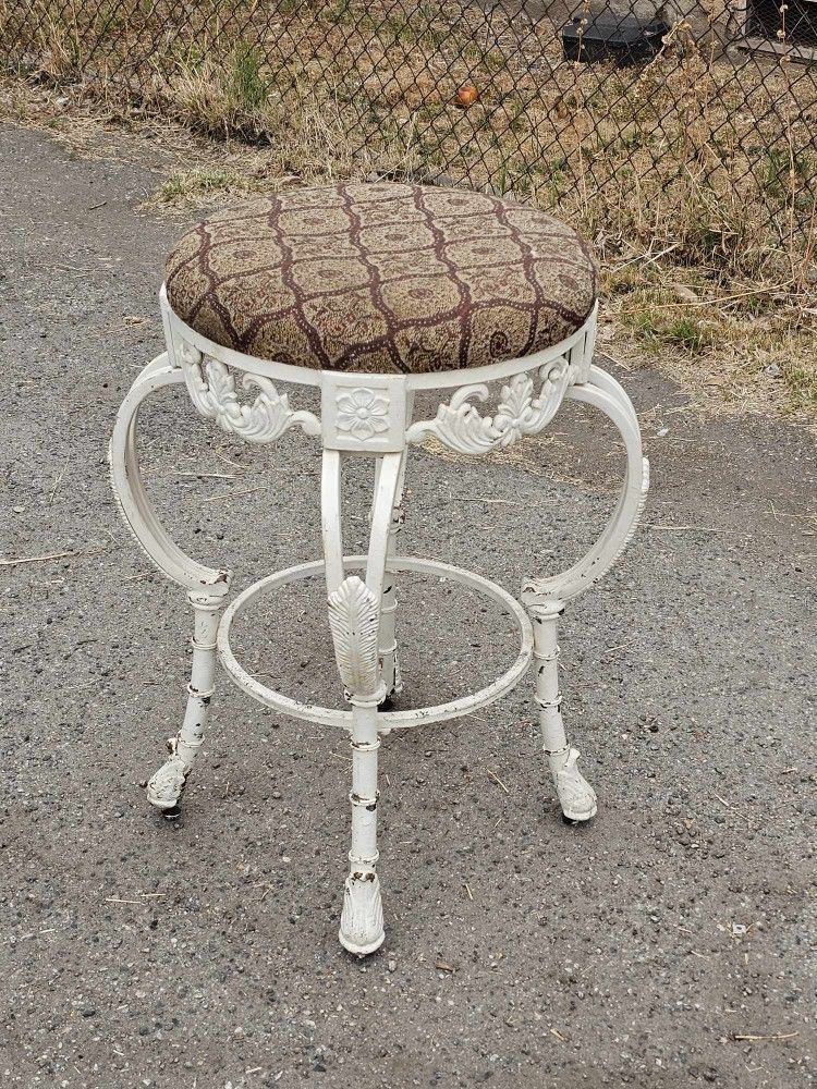 Vintage Iron Stool
