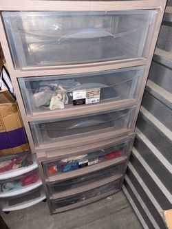 Clear Kids Dresser/Storage Organizer – Great Condition