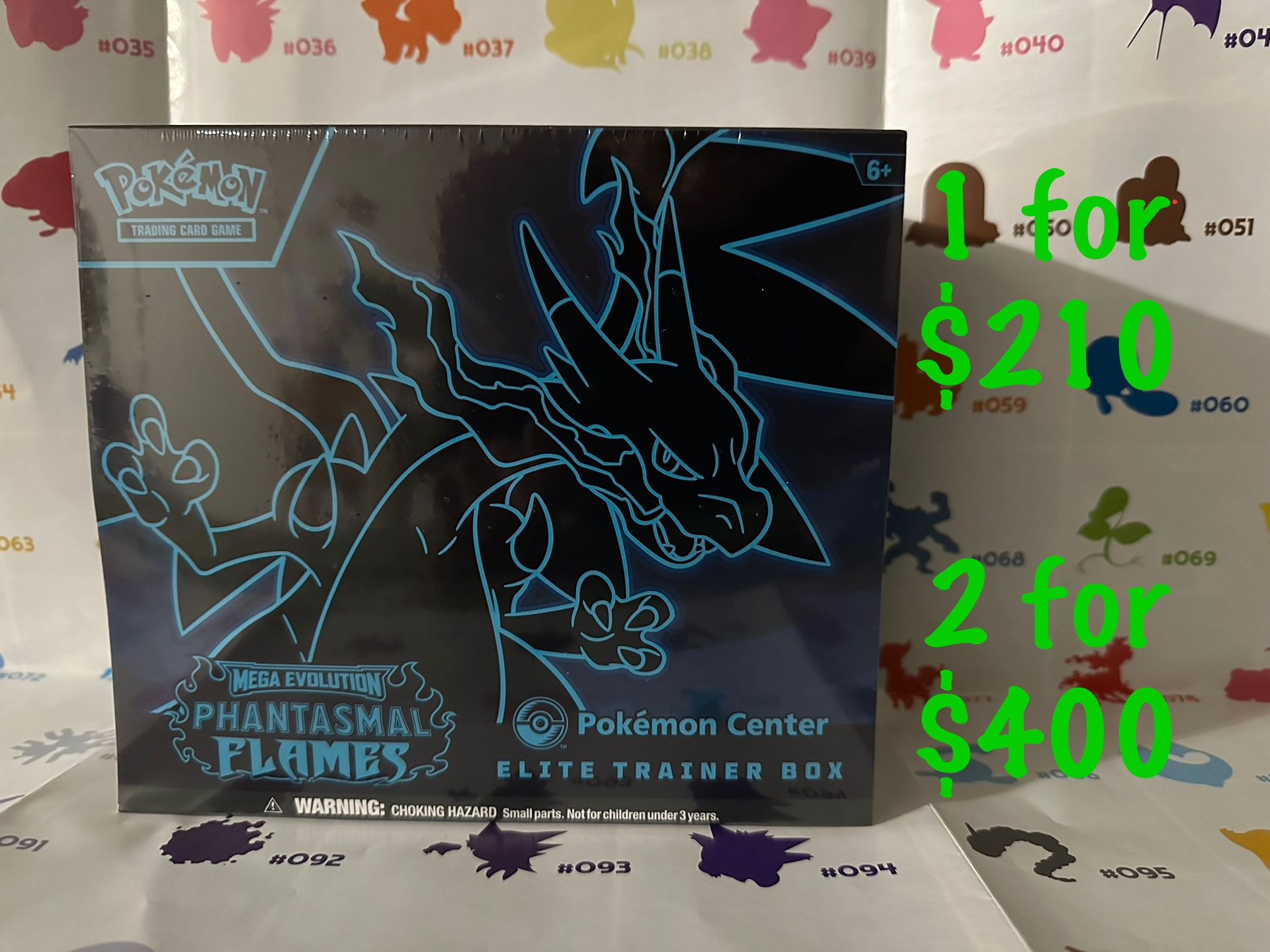 Pokemon Phantasmal Flames Pokemon Center Elite Trainer