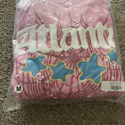 Pink Atlanta Sp5der Hoodie
