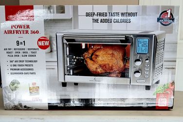 NEW Emeril Lagasse Power Air Fryer 360 *WILL OPEN BOX TO BUYER*