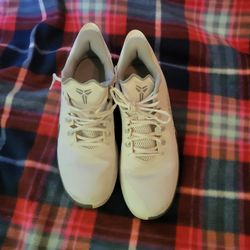 SiSIZE 11 NIKE MAMBA FURY WHITE WOLF  GREY SNEAKERS     SIZE 11 MEN SHOES BASKETBALL