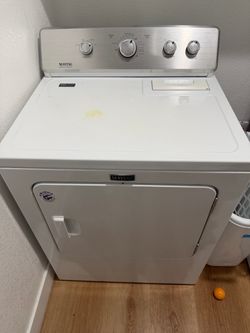 Maytag dryer and Frigidaire’s washer