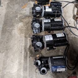 4 Flo Master Emerson Spa Or You Can Use It As A Pool Motor Whit A Sand Filter 