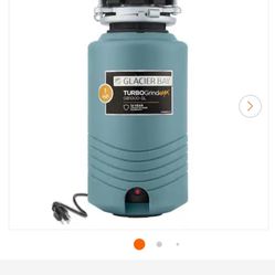 Glacier Bay 1 hp Garbage disposal