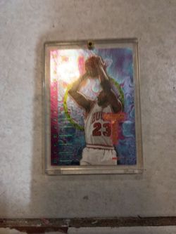 Michael Jordan 1995 NBA Hoops card #1