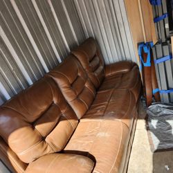 Power Reclining Loveseat And Reclining Couch Set