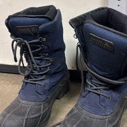 Warm Snow Boots For Men’s Size 10