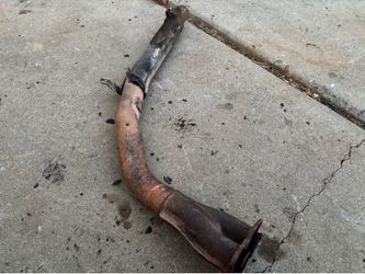 Datsun exhaust downpipe