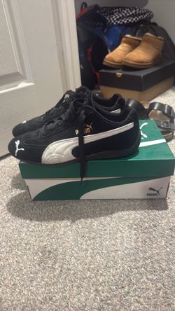 Puma speed cat black size 9