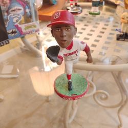 Nyjer Morgan Washington Nats Bobblehead 
