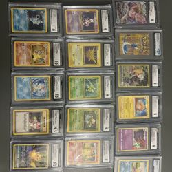 Vintage Pokemon Cards / Graded Card / Pokemon