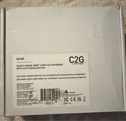 Short range HDMI over cat extender with Auto equalization
