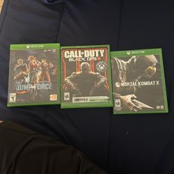 Jump Force, Black Ops 3, Mortal Kombat X