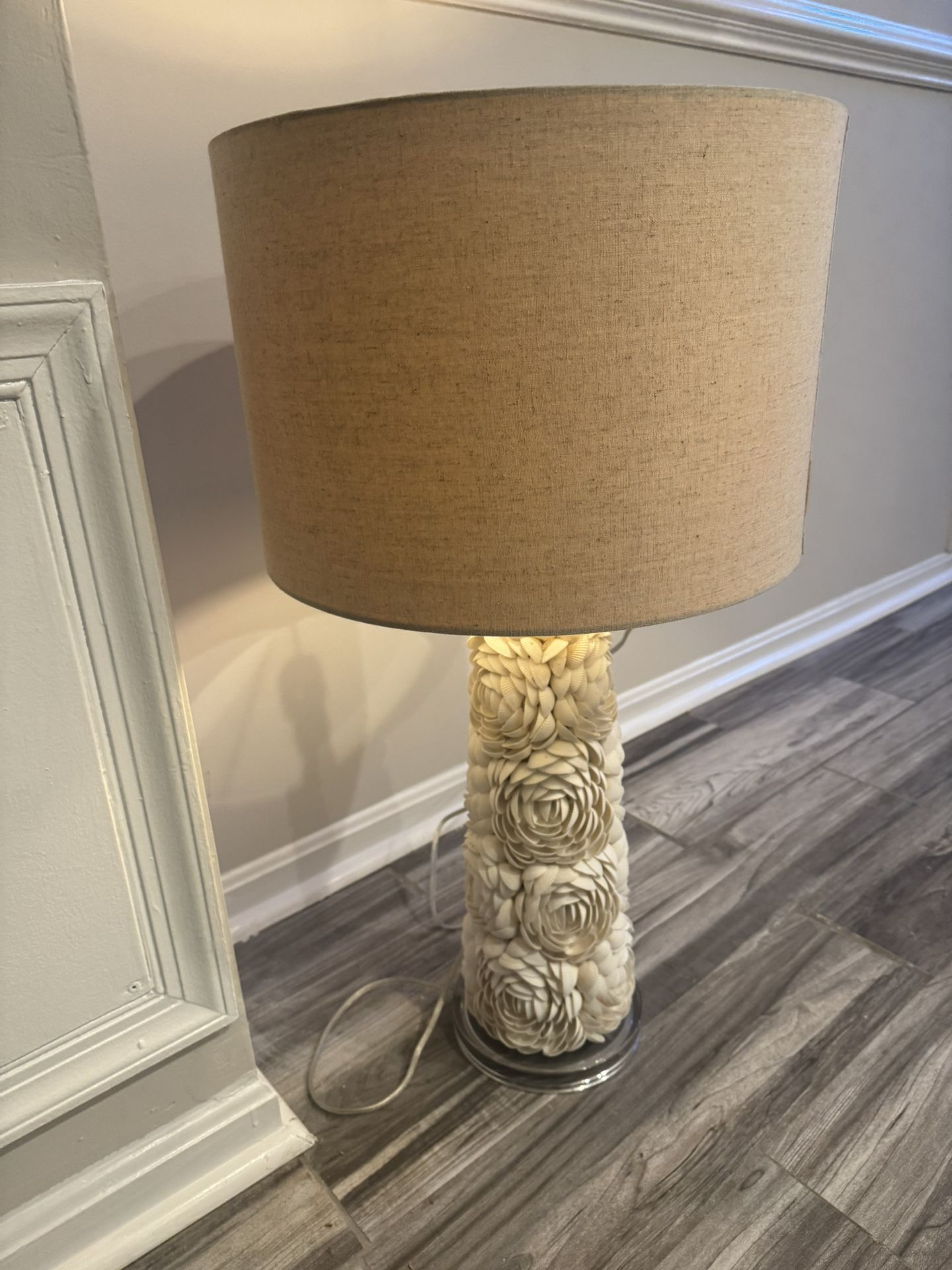 Beach Shell Lamp