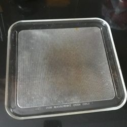 Microwave Square Glass Insert