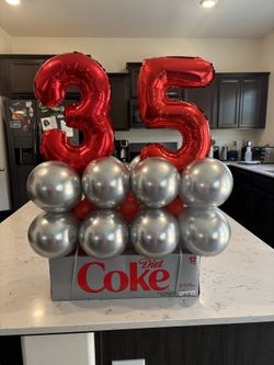 Diet Coke Birthday Mini Balloon Stack | $60