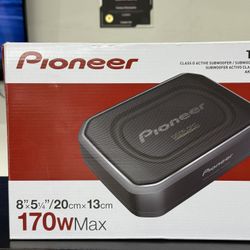 Pioneer TS-WX140DA Compact Active Subwoofer (170W Max)
