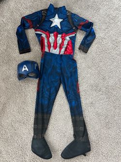 Captain America Costume Kid Size Small