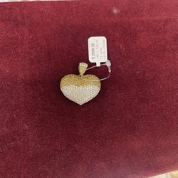14kt Heart Pendant 