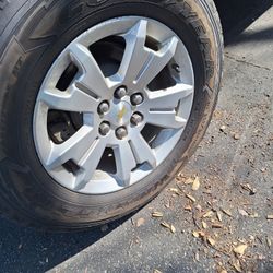 18 inch Chevy Rims Stock (set of 4)
