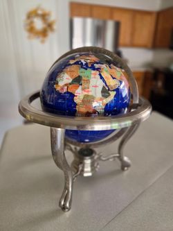 Gemstone globe