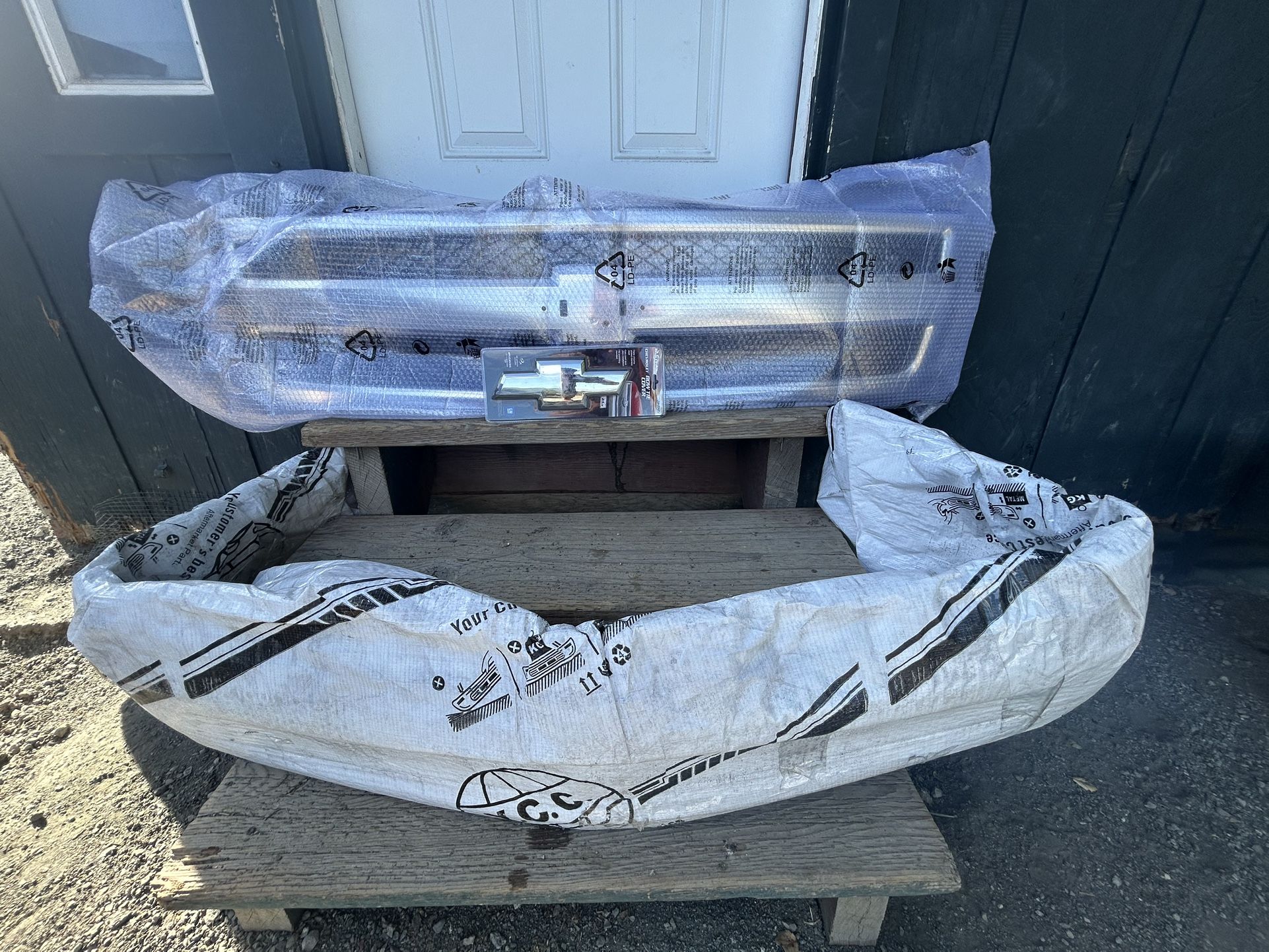 2007 Chevy Silverado Front Bumper Parts