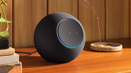 Amazon Echo Dot Max (newest model), Alexa speaker with room-filling sound and nearly 3x bass, Great for living rooms and medium-sized spaces, Designed