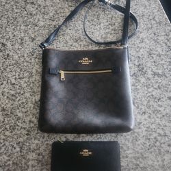 Coach Purse/Wallet Set