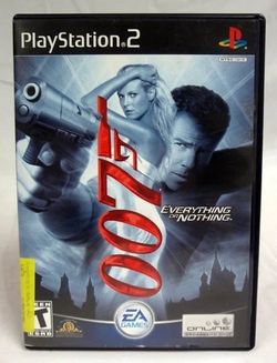 James Bond 007 Everything or Nothing Playstation 2 Complete in Box!