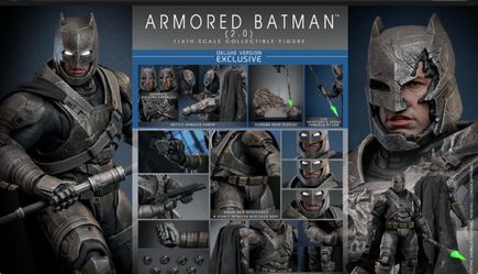 1/6 Hot Toys Armored Batman Deluxe (2.0) Batman v Superman: Dawn of Justice MMS742D62