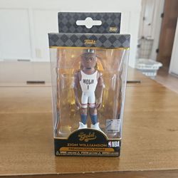 Funko Gold NBA - Zion Williamson, Premium Vinyl Figure - Pelicans