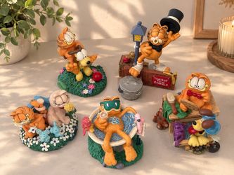 Colección de Garfield Vintage 🧡 | Garfield Collectible Figures