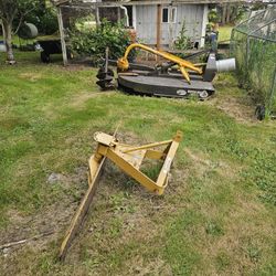 Farm Equipment For 3 Point Tractor. 