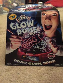Color Explosion Glow Dome By Crayola